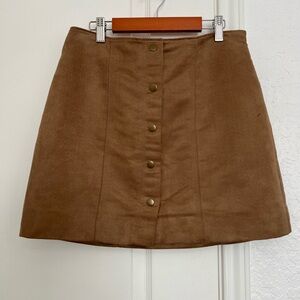 Gap Faux Suede Ali Skirt | tan | 2